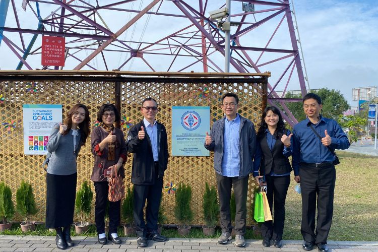 台灣電力公司台中供電區營運處提前至園區參觀「電磁視界2.0：消失的科學家」特展。