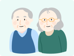 Seniors aged 65 and above