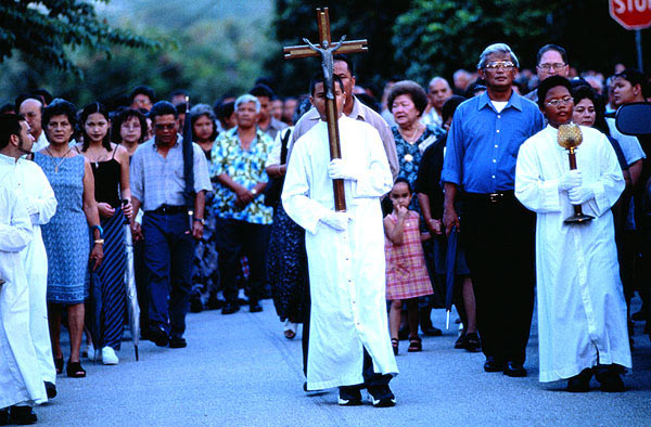 Ceremony and activitiy of New Caledonia.