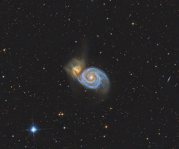 施勇旭-M51 - Whirlpool Galaxy 渦狀星系